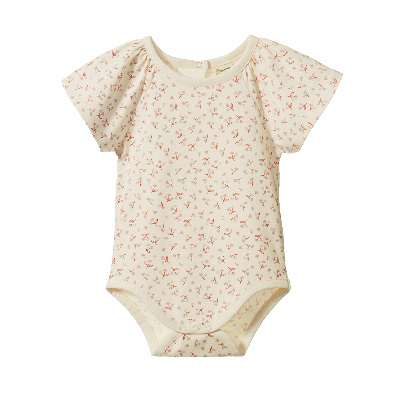 FAYE BODYSUIT | Dandelion Print-Web-front