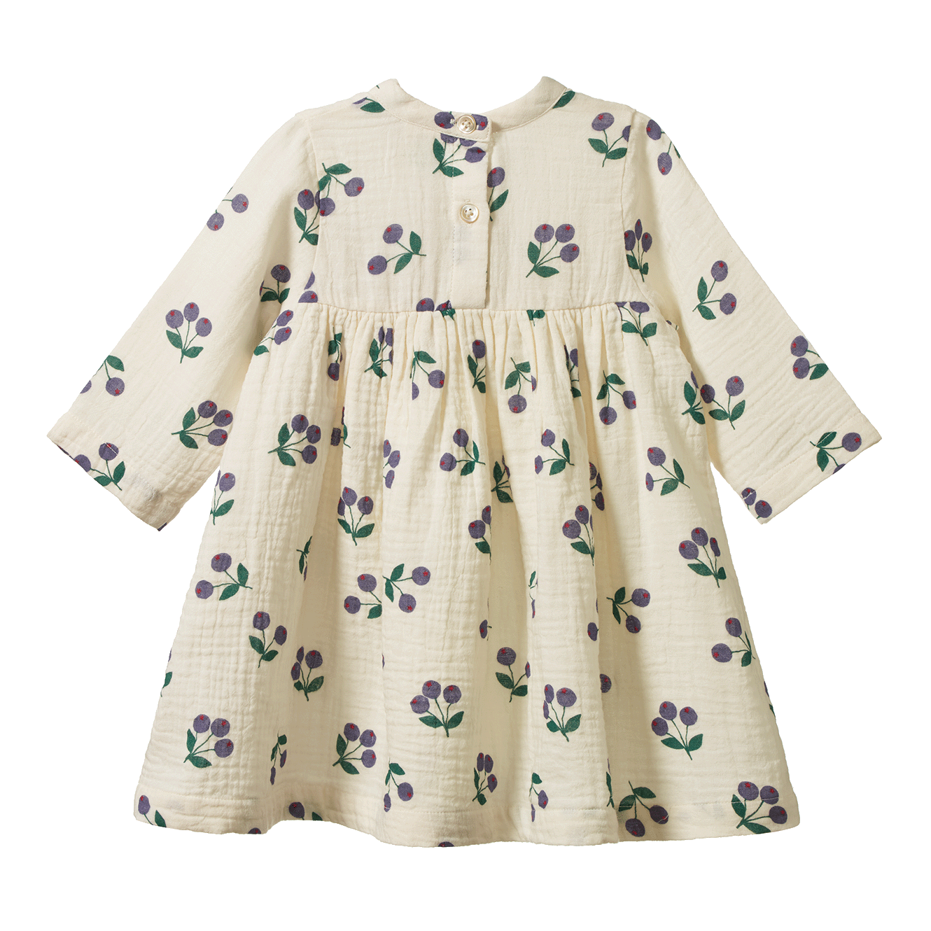 MABEL DRESS | Winter Berry Natural Print-Extra Img - 5
