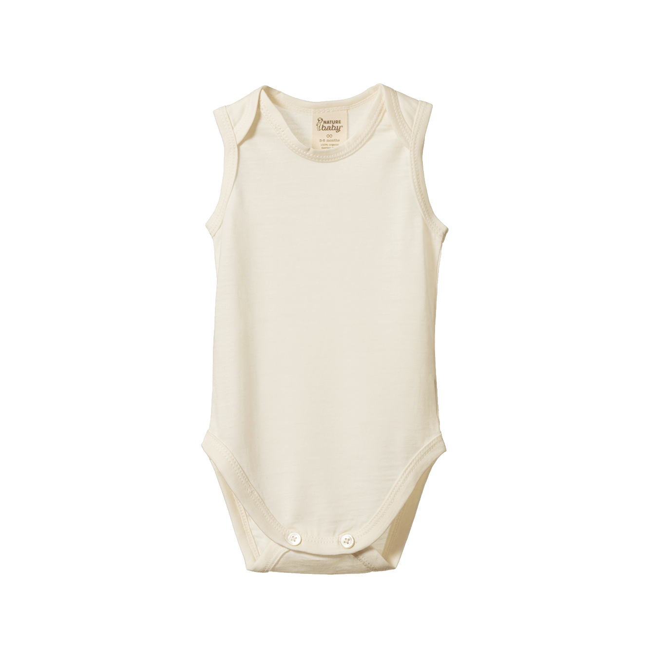 Merino Singlet Bodysuit - Nature Baby