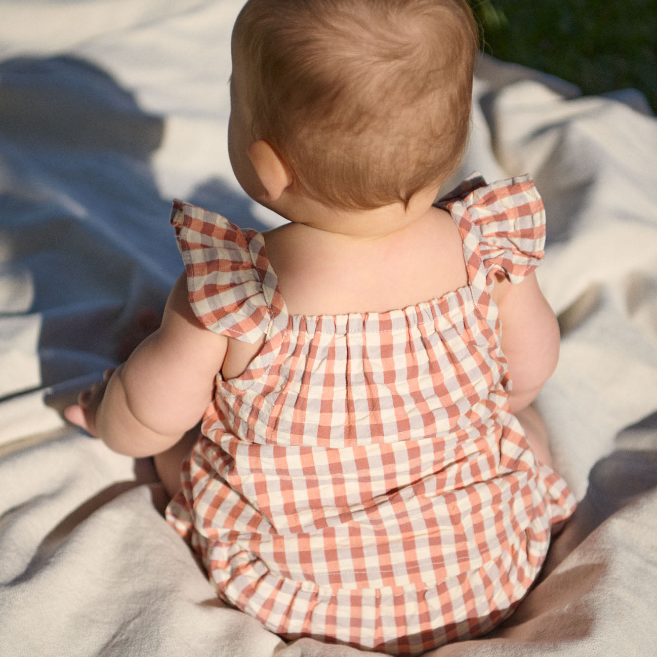 PETAL SET | Dandelion Gingham-Web-hover