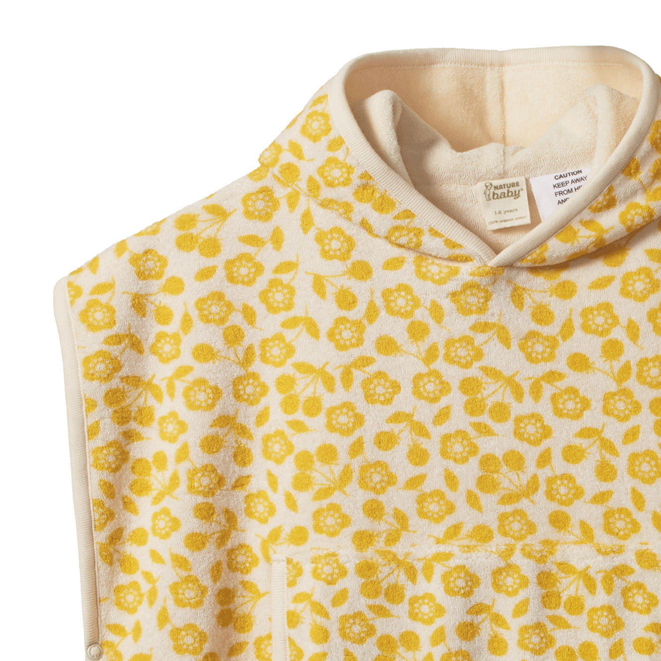 PONCHO TOWEL | Kitchen Garden Freesia Print-Web-hover