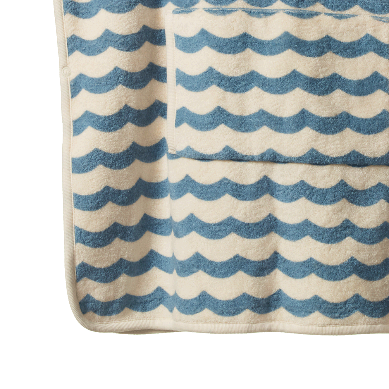 PONCHO TOWEL | Waves Print-Extra Img - 1