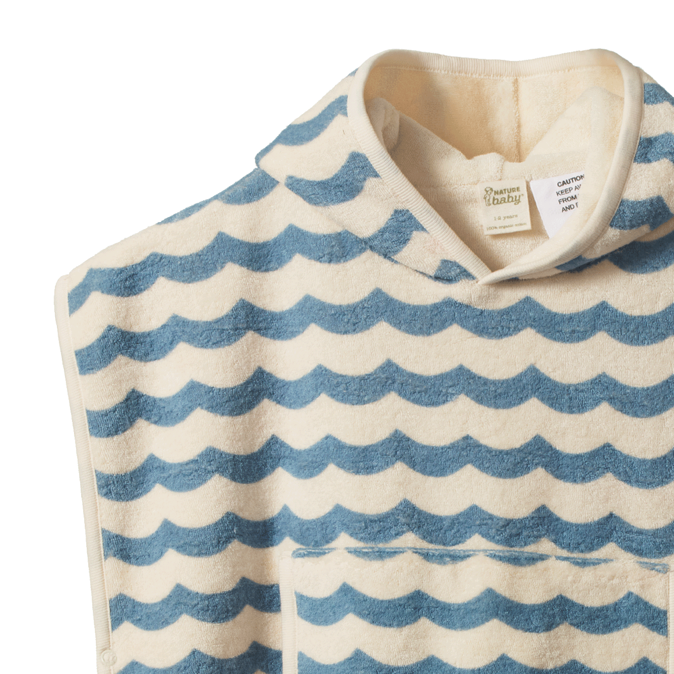 PONCHO TOWEL | Waves Print-Web-hover