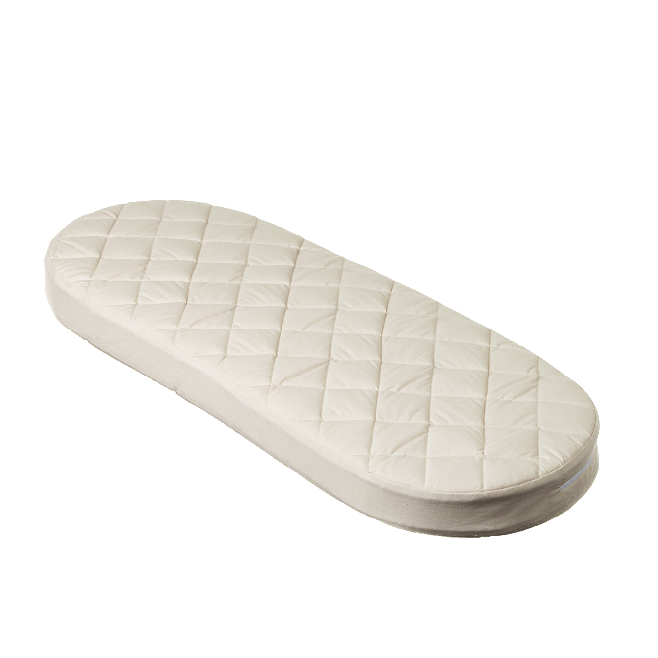 QUILTED WOOL & LATEX MOSES MATTRESS | Natural-Web-front
