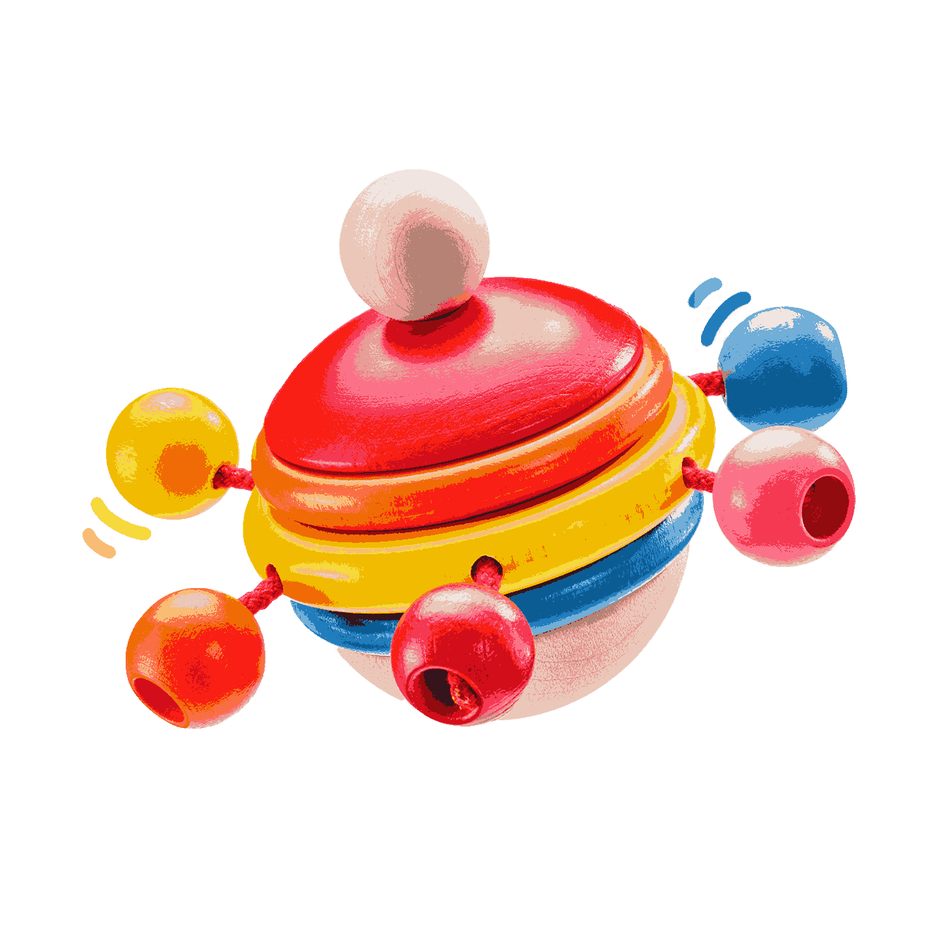 ROTONDO ROLLING GRABBING TOY | None-Web-front