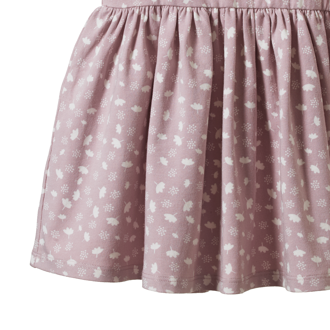 SATURDAY DRESS | Dandelion Lilac Print-Extra Img - 1