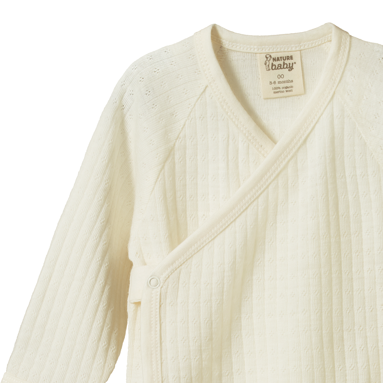 MER ESS L/S KIMONO BODYSUIT POINTELLE | Natural-Web-hover