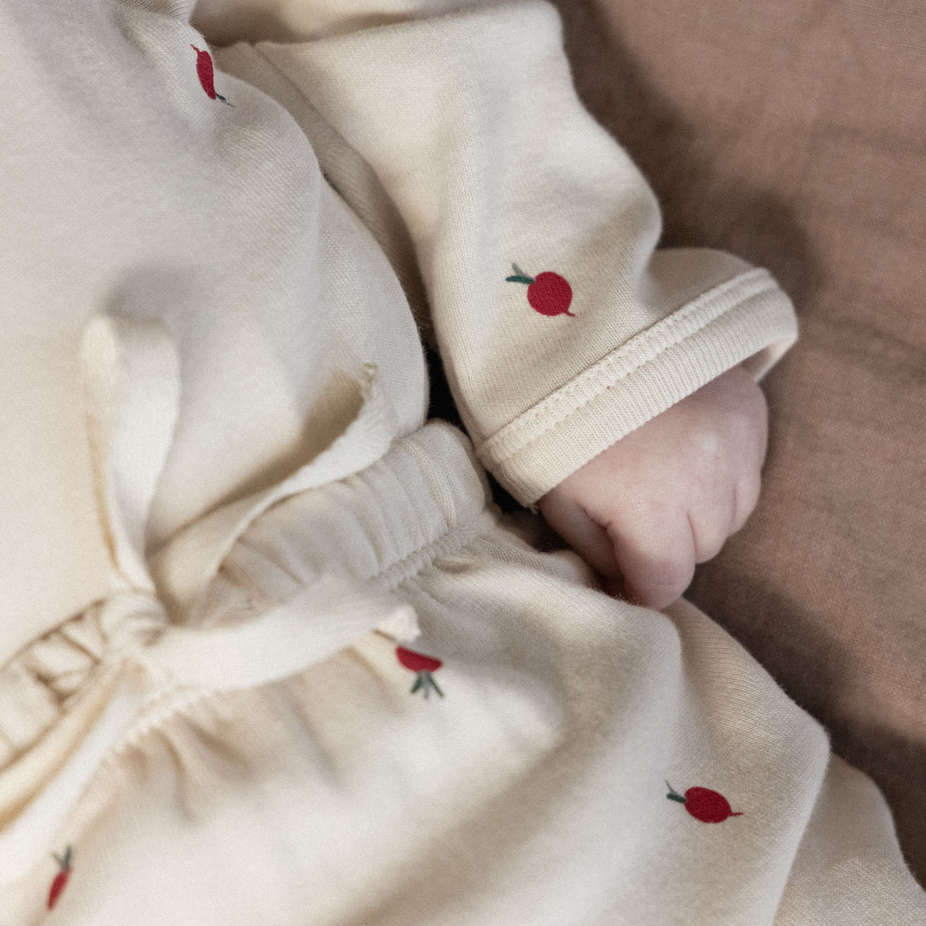 L/S KIMONO BODYSUIT | Radish Print-Extra Img - 1
