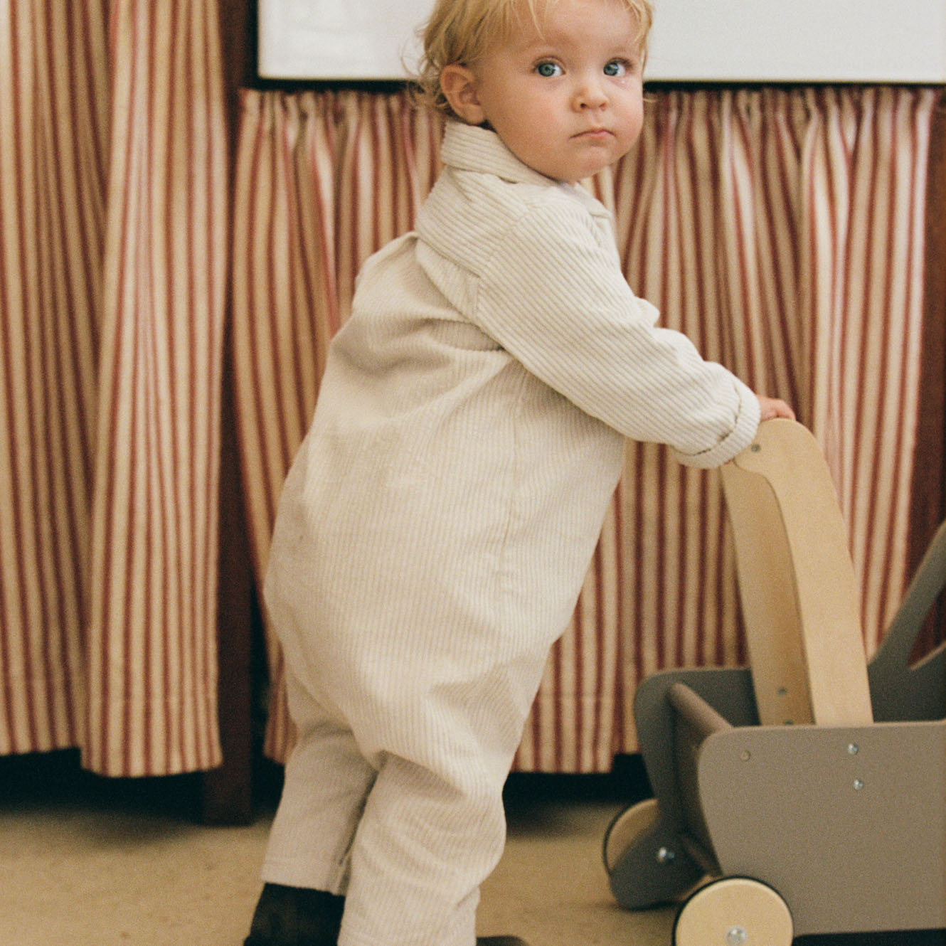 WALTER ROMPER CORD | Ecru-Web-hover