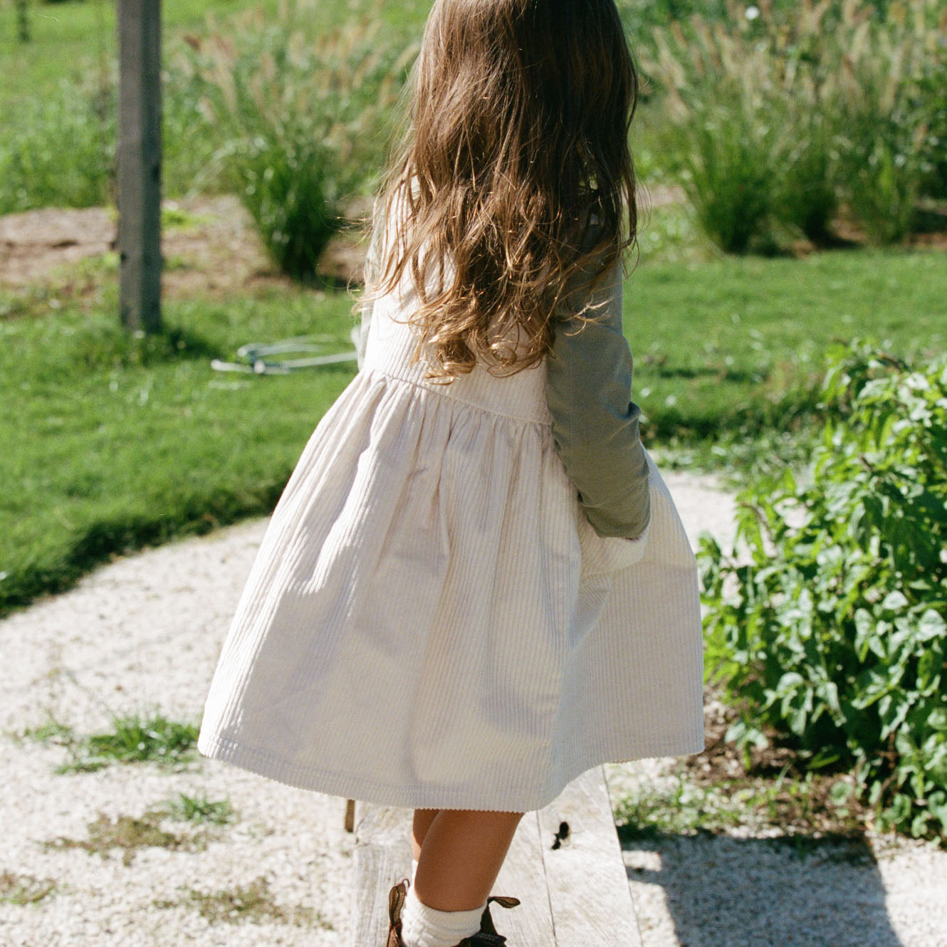 WILLA PINAFORE | Ecru-Extra Img - 1