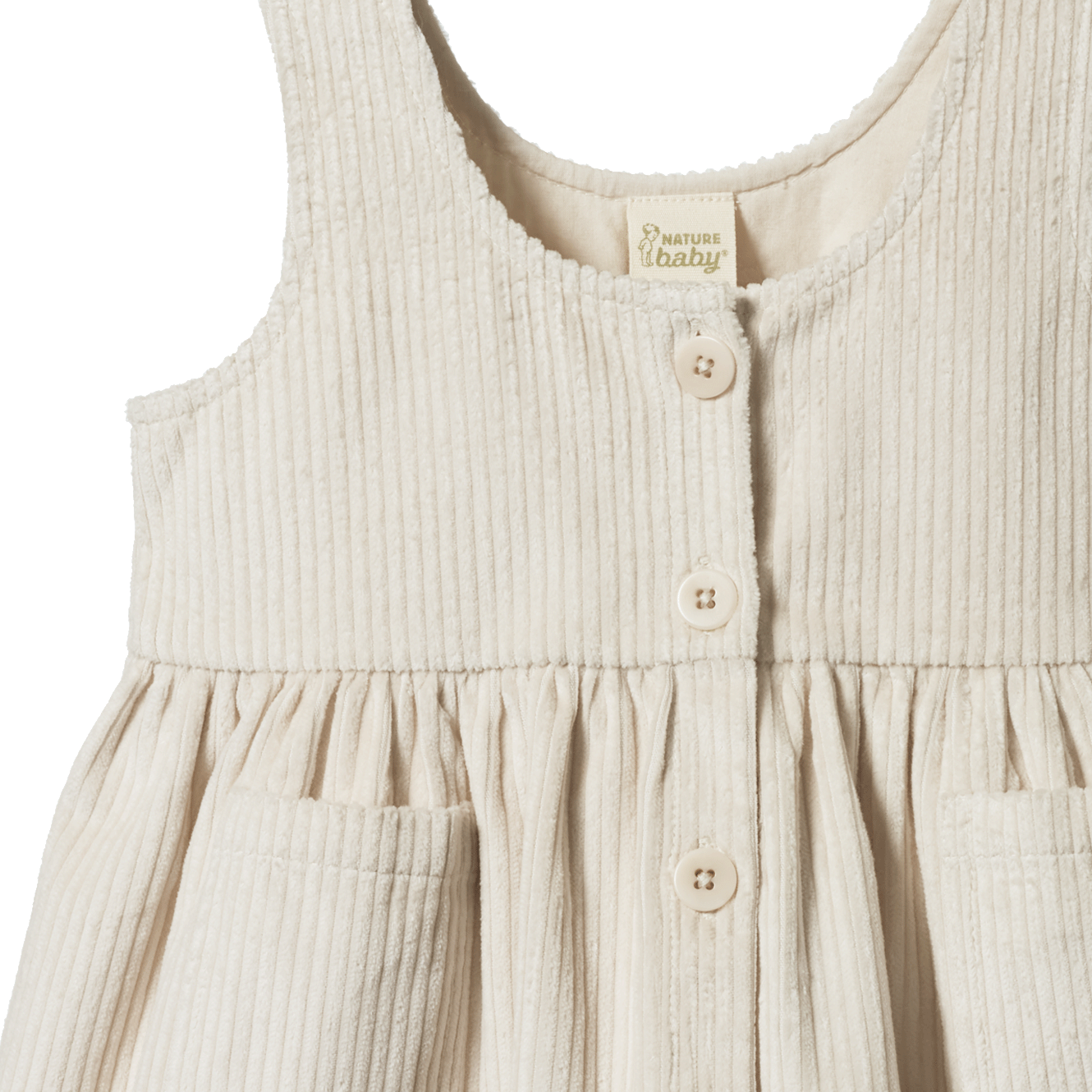 WILLA PINAFORE | Ecru-Extra Img - 4