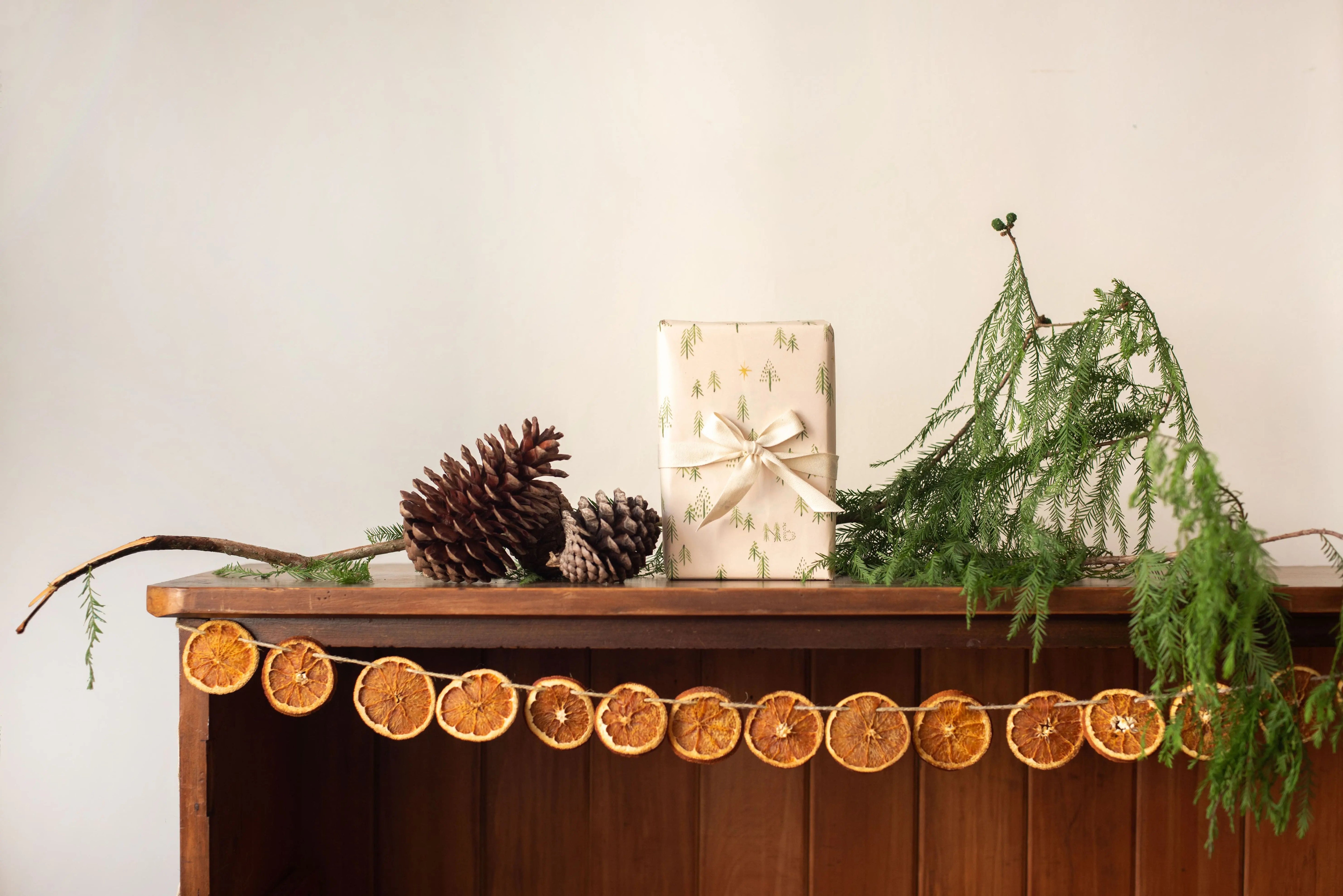 Make Your Own Dried Orange Garland | Living