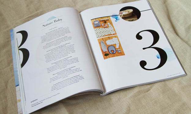 Papier Mache Magazine Feature Nature Baby - Nature Baby