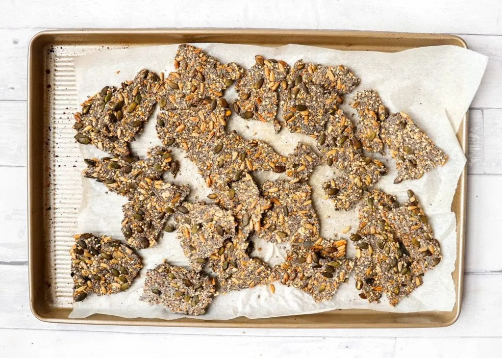 Recipe: Super Seed Crackers | Wellbeing