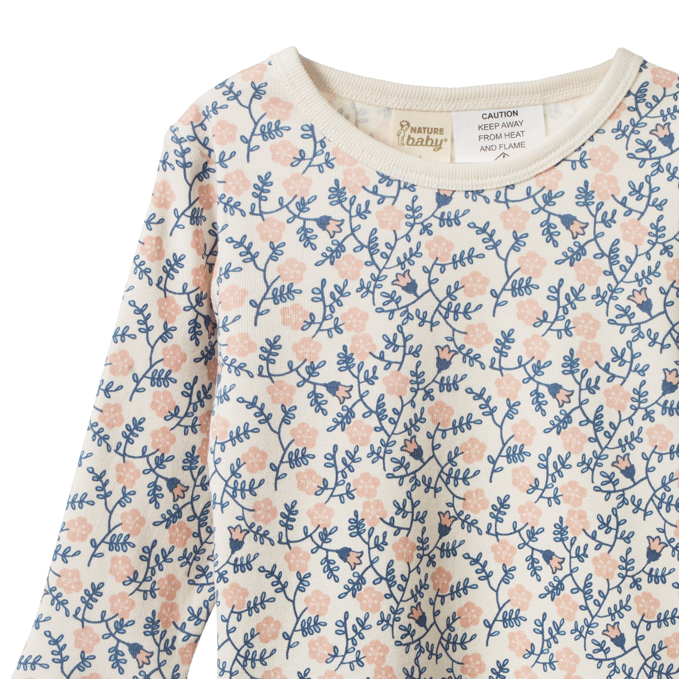 2PC LONG SLEEVE PYJAMAS | Betsy Belle Rose Print-Extra Img - 2