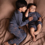 2PC LONG SLEEVE PYJAMAS | Mystical Marvels Print-Extra Img - 2