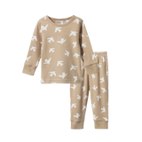 2PC LONG SLEEVE PYJAMAS | Poet Print-Web-front