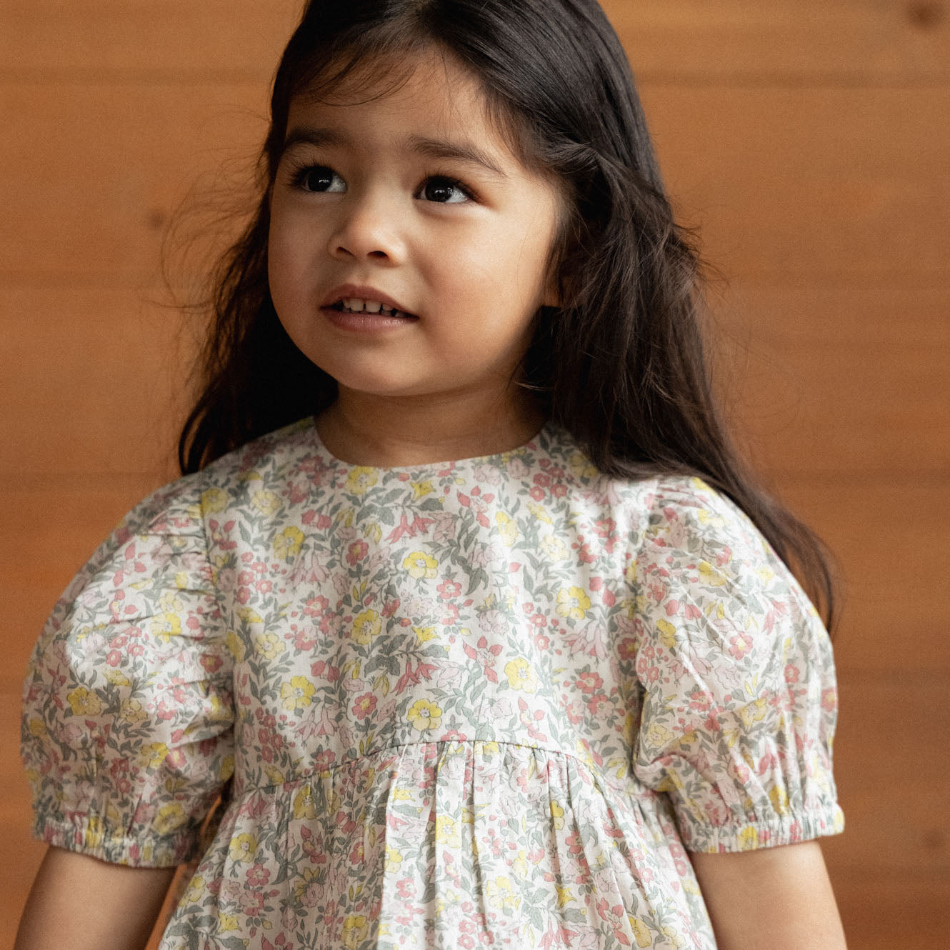 ALBERTINE DRESS LIBERTY | Spring Garden-Extra Img - 1