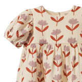 ALBERTINE DRESS MUSLIN | Fleurette Print-Extra Img - 2