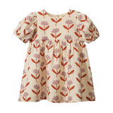 ALBERTINE DRESS MUSLIN | Fleurette Print-Web-front