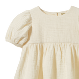 ALBERTINE DRESS MUSLIN | Natural-Web-hover