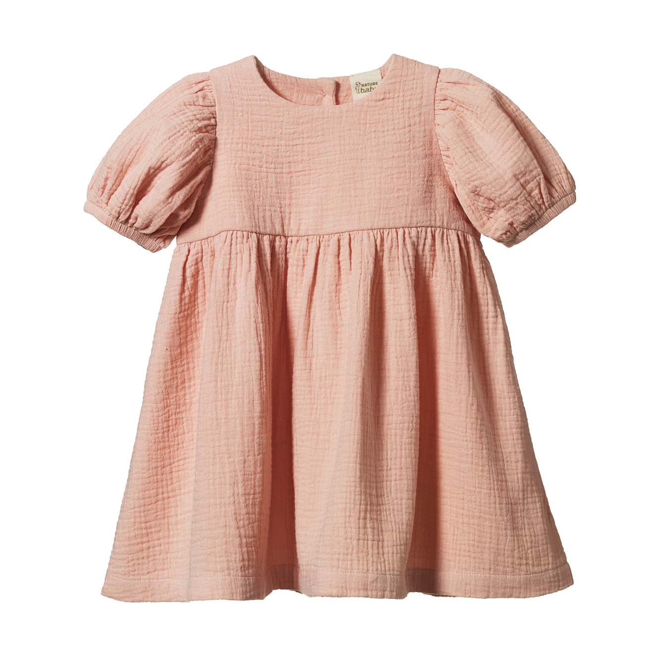 ALBERTINE DRESS MUSLIN | Rose Dust-Web-front
