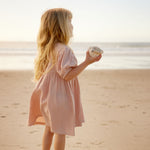 ALBERTINE DRESS | Rose Dust Crinkle-Extra Img - 1