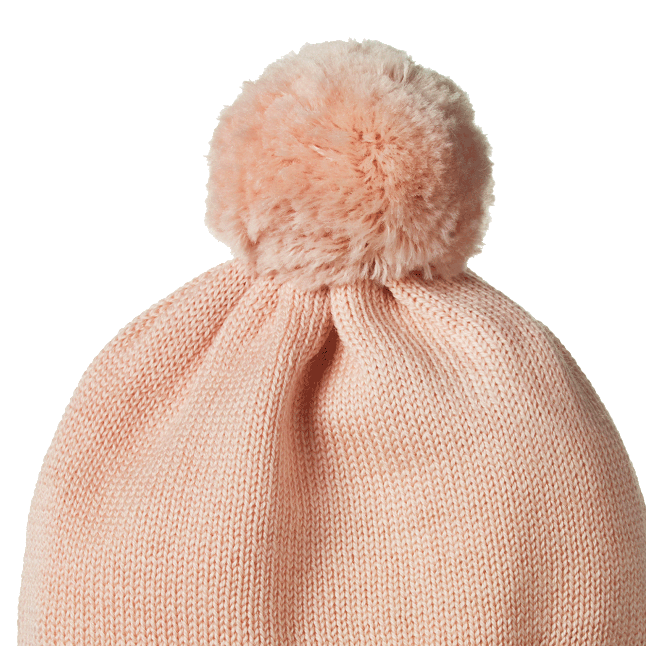 ALPINE POM POM BEANIE | Rose Dust-Extra Img - 1
