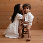 ANNABELLE DRESS | Ivory Flora-Extra Img - 3