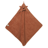 BEAR HOODED TOWEL | Hazelnut-Extra Img - 1