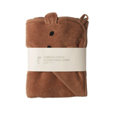 BEAR HOODED TOWEL | Hazelnut-Extra Img - 2