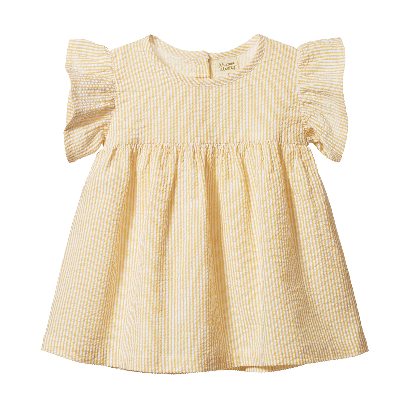 BONNIE DRESS | Golden Stripe-Web-front