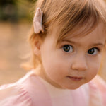 BOW HAIR CLIPS 2 PACK | Rose Dust-Web-hover