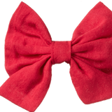 BOW HAIR CLIP | Raspberry Red-Web-hover