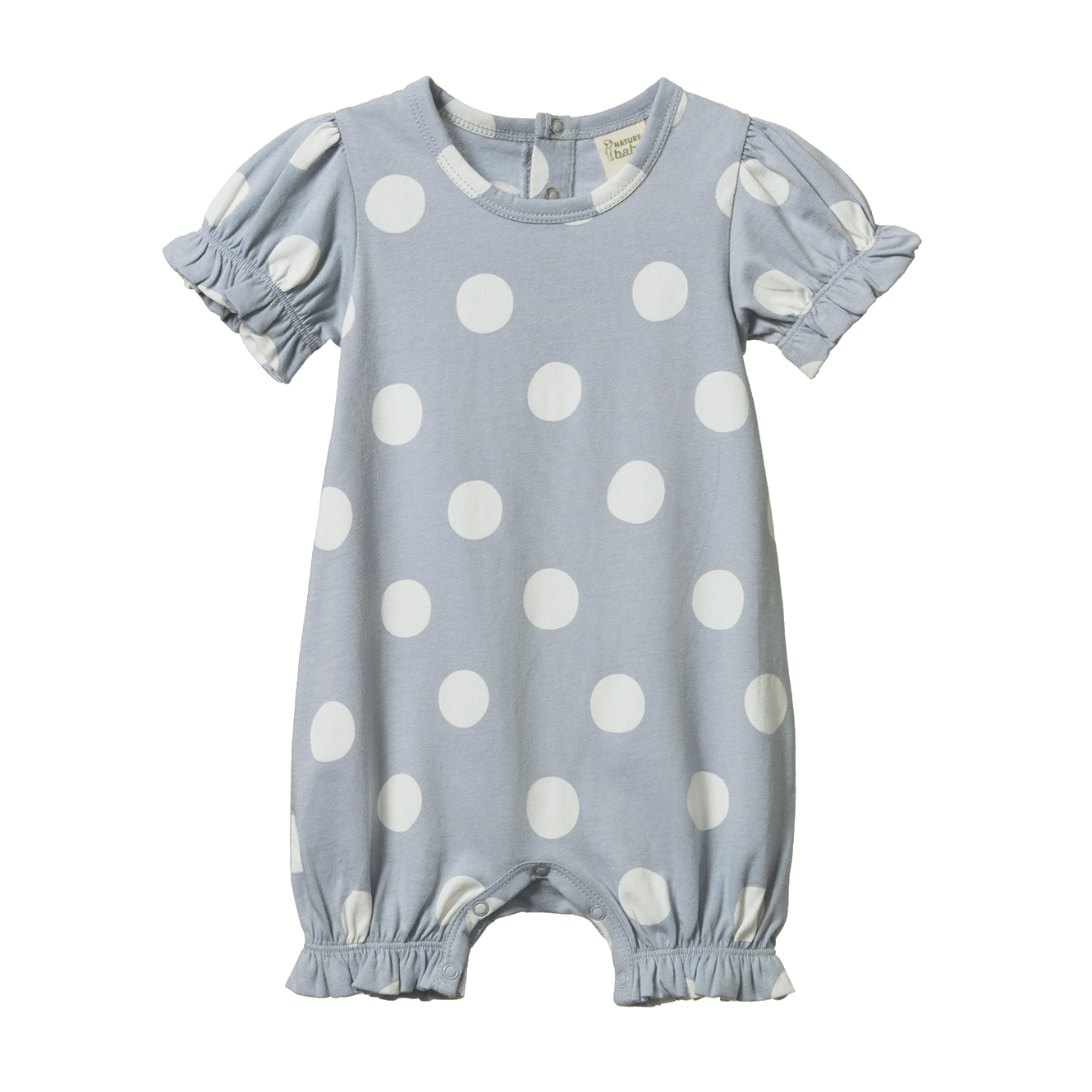 BUBBLES SUIT | Flossie Polka Dot Print-Web-front