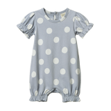 BUBBLES SUIT | Flossie Polka Dot Print-Web-front
