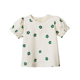 BUBBLES TEE | Flora Natural Print-Web-front