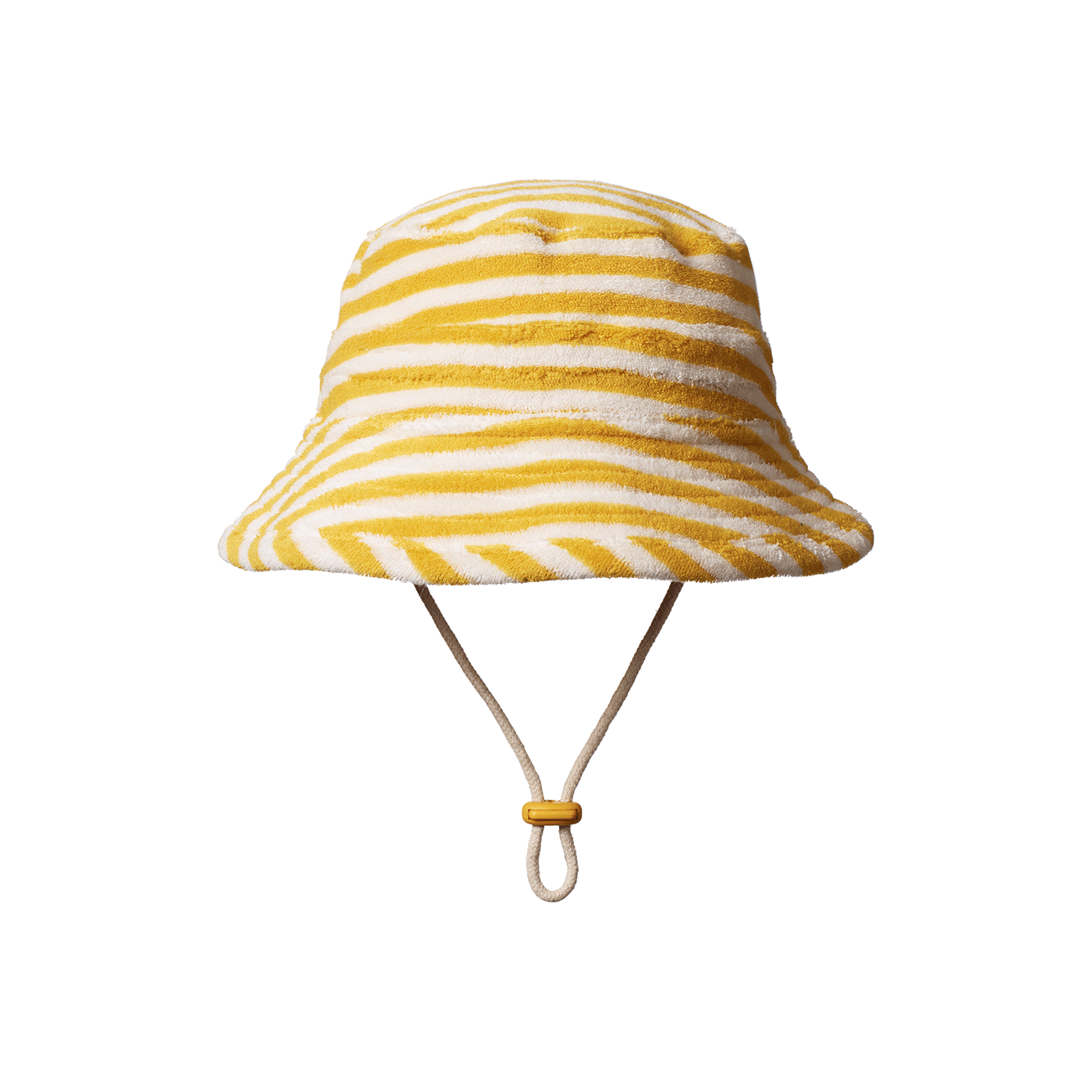 BUCKET SUNHAT TERRY | Golden Sea Stripe-Web-hover