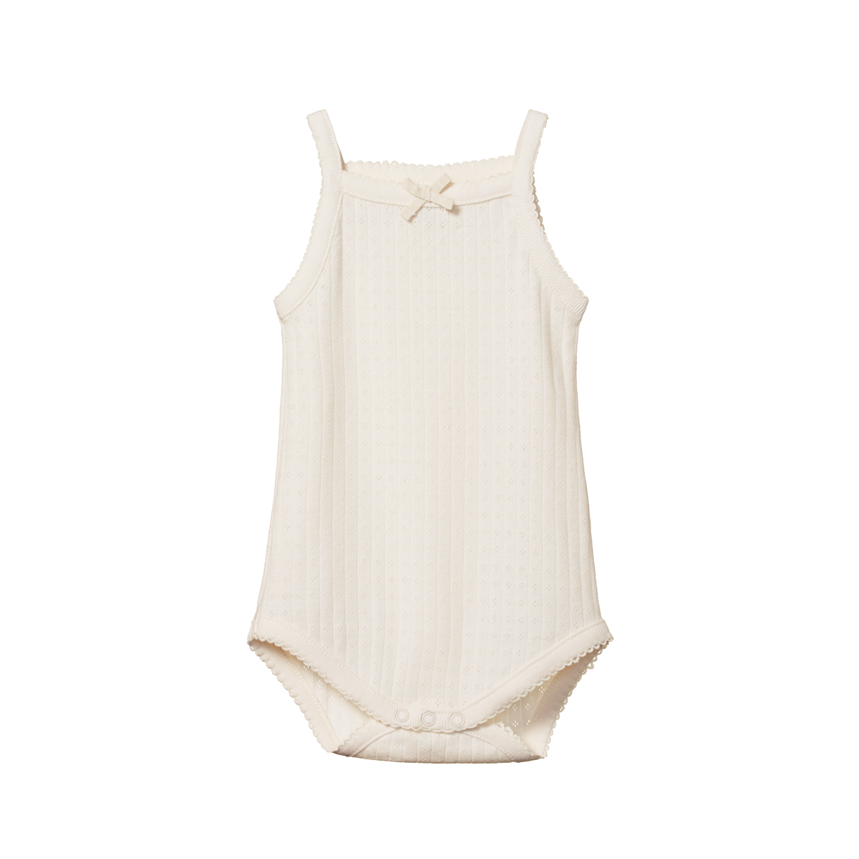 CAMISOLE BODYSUIT POINTELLE | Natural-Web-front