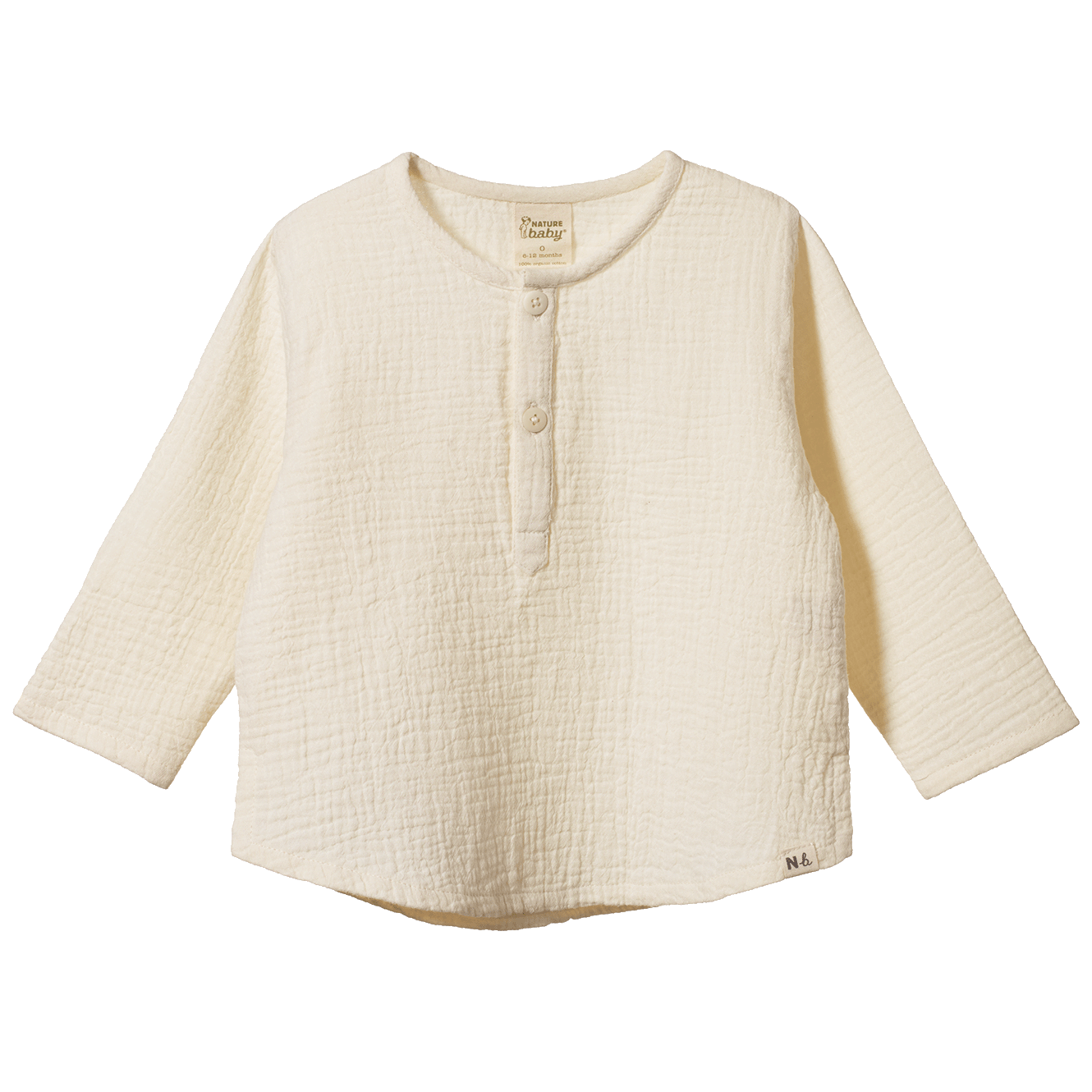 CARAVAN SHIRT MUSLIN | Natural-Web-front