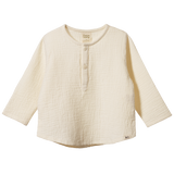 CARAVAN SHIRT MUSLIN | Natural-Web-front