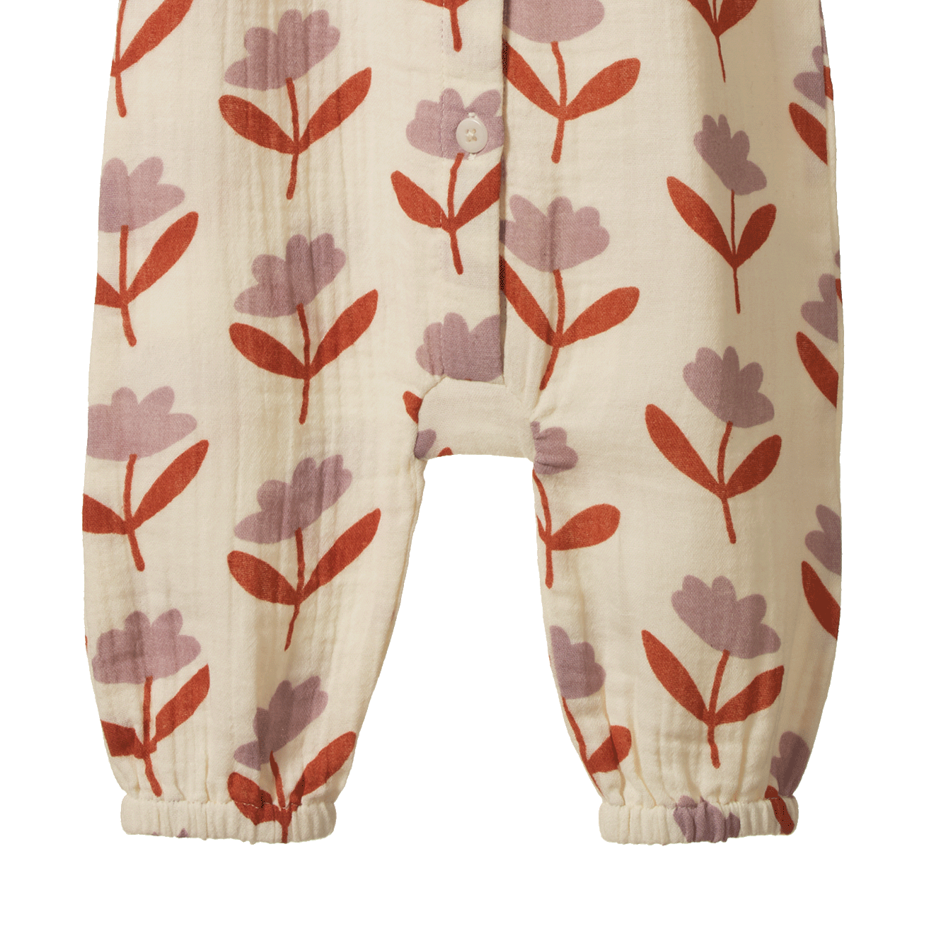 DAPHNE PANTS MUSLIN | Fleurette Print-Extra Img - 1