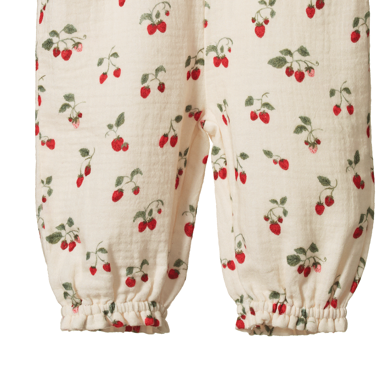 DAPHNE PANTS MUSLIN | Strawberry Blush Print-Extra Img - 1