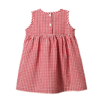 DOROTHY DRESS | Red Check-Extra Img - 3