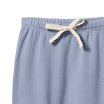 DRAWSTRING PANTS | Dusky Blue-Extra Img - 1