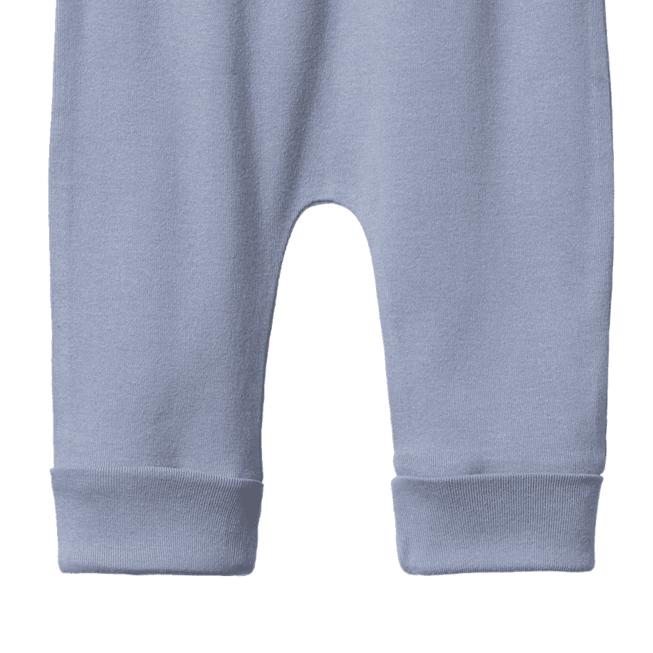 DRAWSTRING PANTS | Dusky Blue-Extra Img - 2