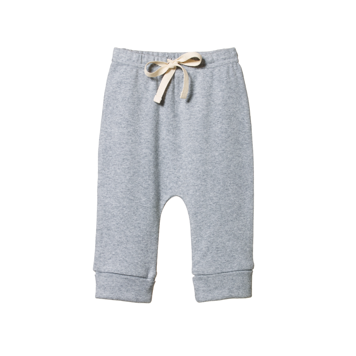 DRAWSTRING PANTS | Grey Marl-Web-front