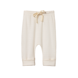 DRAWSTRING PANTS POINTELLE | Natural-Web-front