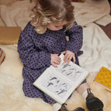 ELLIOT DRESS | Violet Polka Dot Print-Web-hover