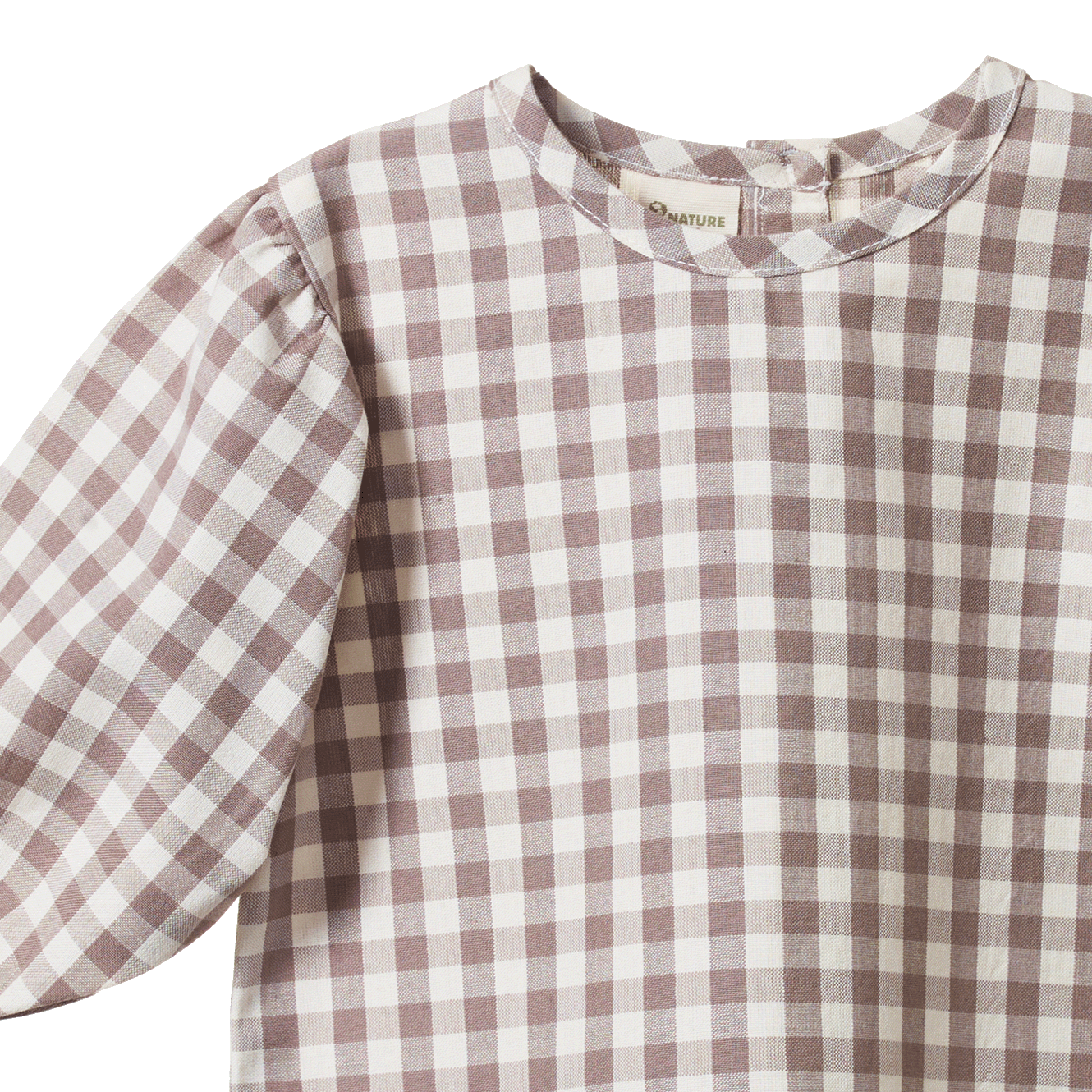 ELODIE BLOUSE | Cub Check-Extra Img - 1